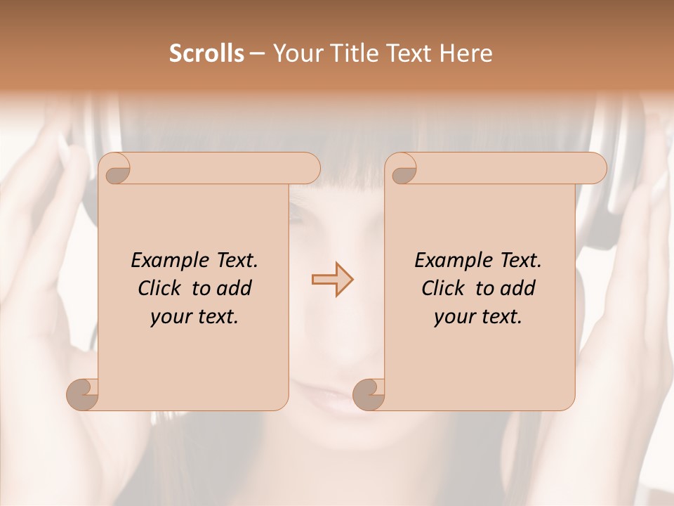 Office Chair Humorou PowerPoint Template