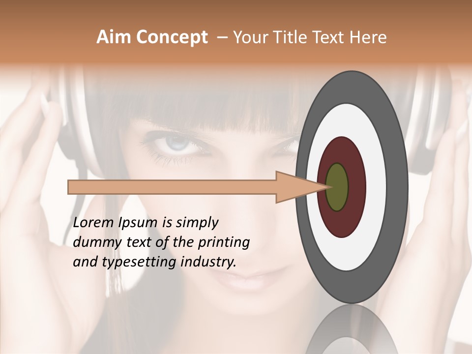 Office Chair Humorou PowerPoint Template