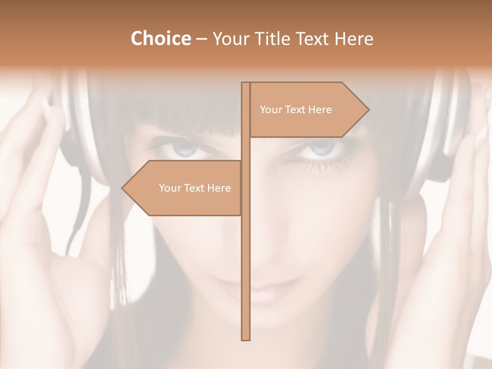 Office Chair Humorou PowerPoint Template