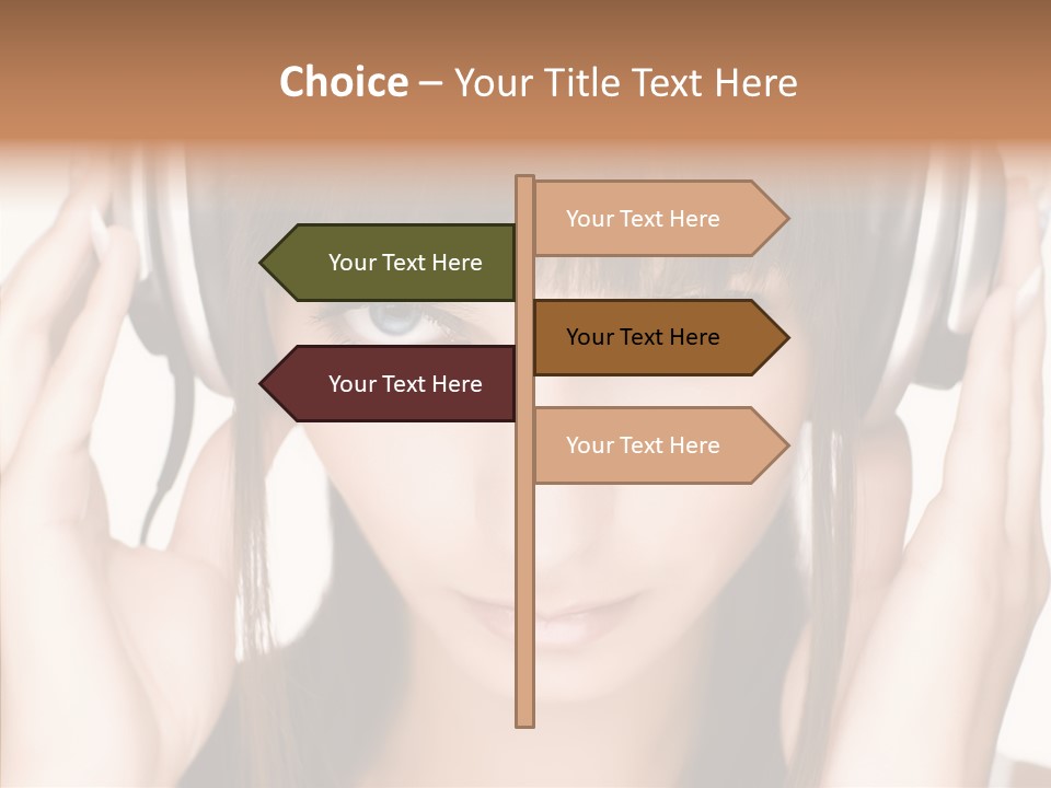 Office Chair Humorou PowerPoint Template