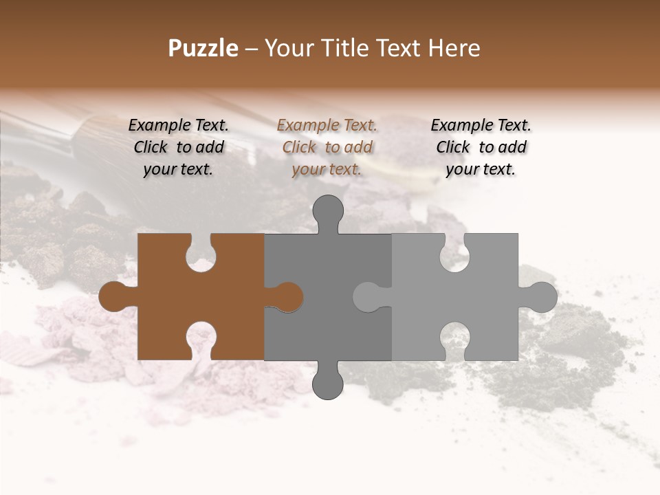 Look Pink Brush PowerPoint Template