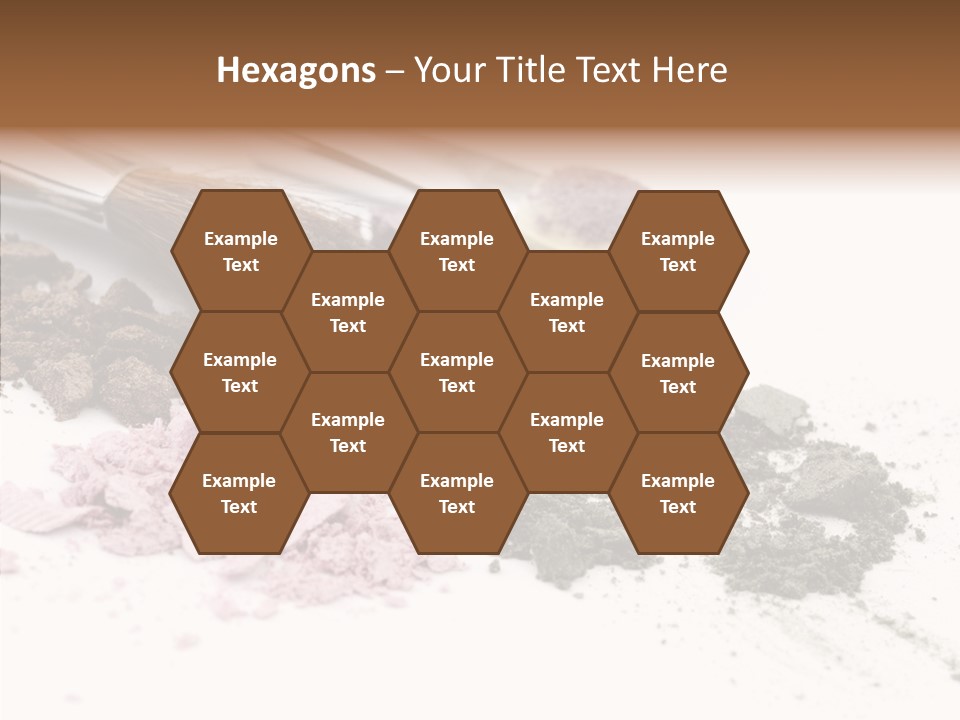 Look Pink Brush PowerPoint Template