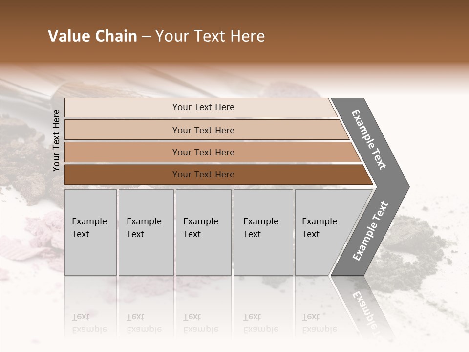 Look Pink Brush PowerPoint Template