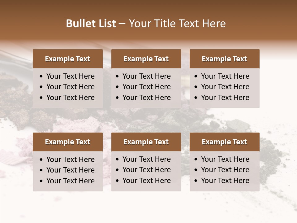 Look Pink Brush PowerPoint Template