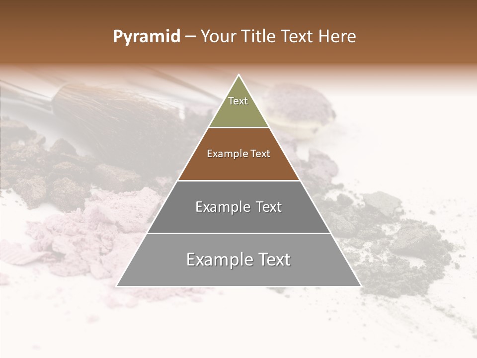 Look Pink Brush PowerPoint Template