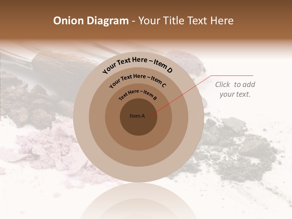 Look Pink Brush PowerPoint Template