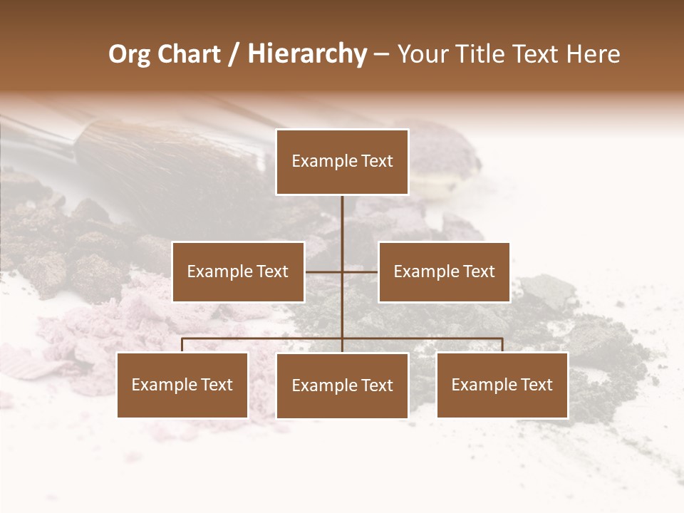 Look Pink Brush PowerPoint Template