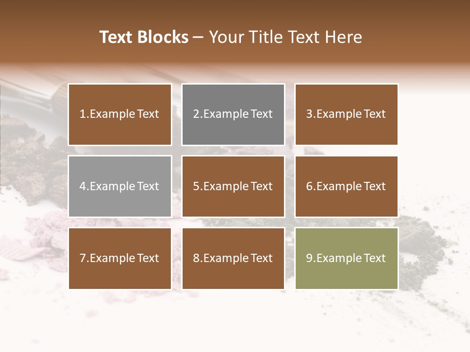 Look Pink Brush PowerPoint Template