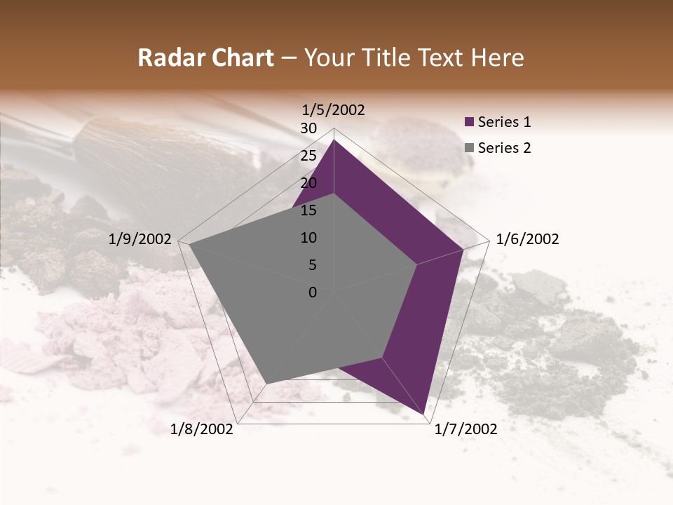 Look Pink Brush PowerPoint Template