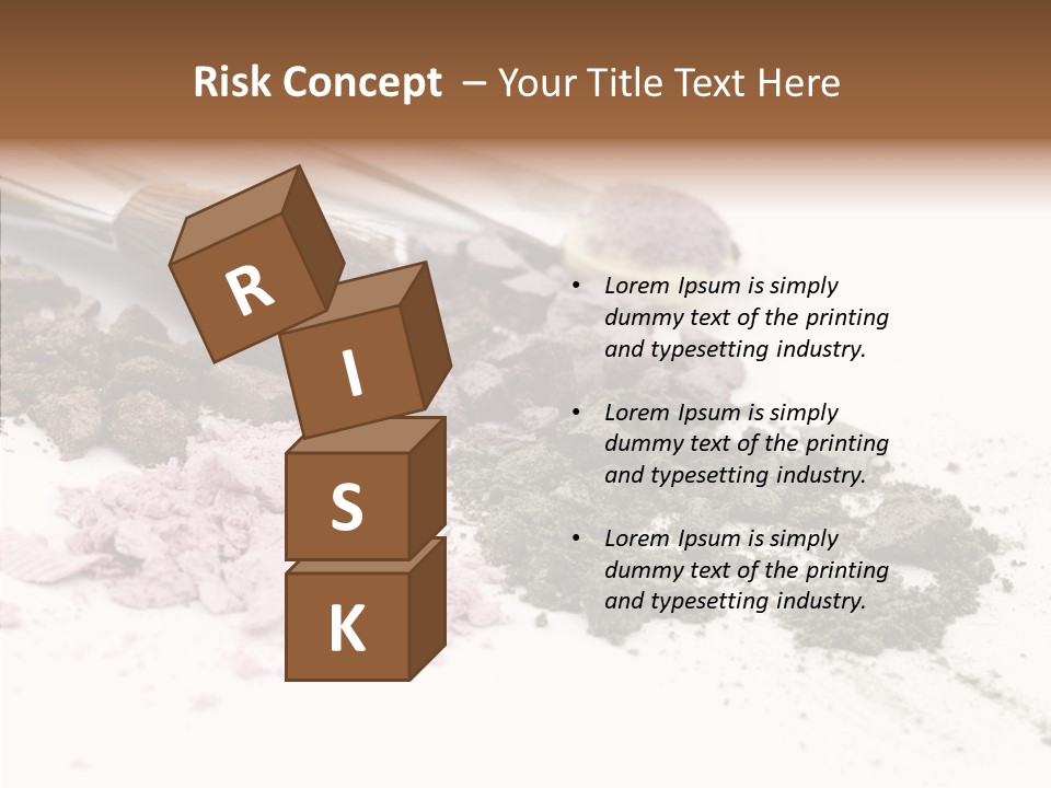 Look Pink Brush PowerPoint Template