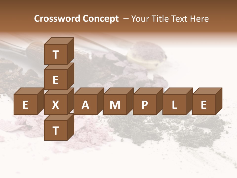 Look Pink Brush PowerPoint Template