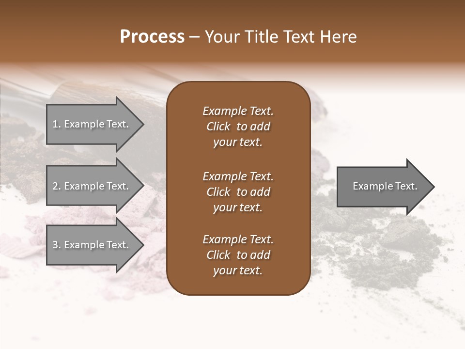 Look Pink Brush PowerPoint Template