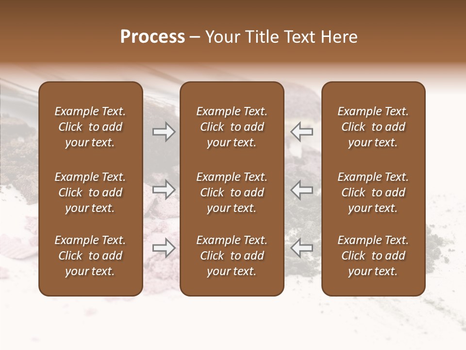 Look Pink Brush PowerPoint Template