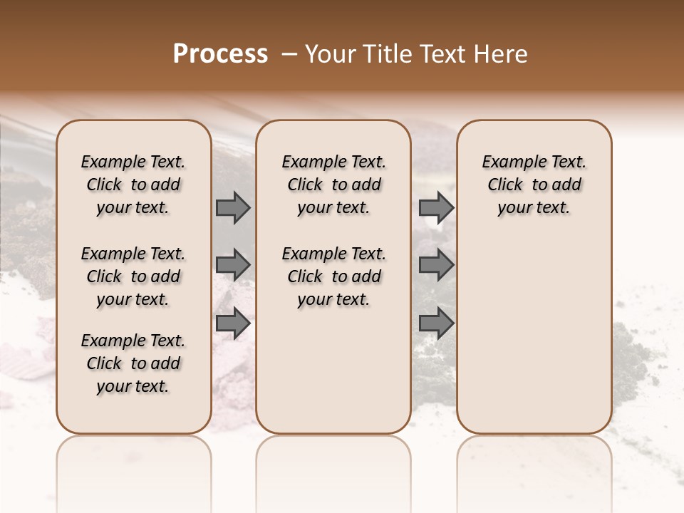 Look Pink Brush PowerPoint Template