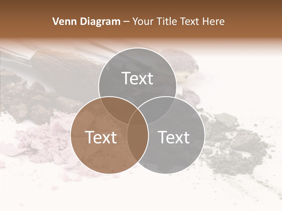 Look Pink Brush PowerPoint Template