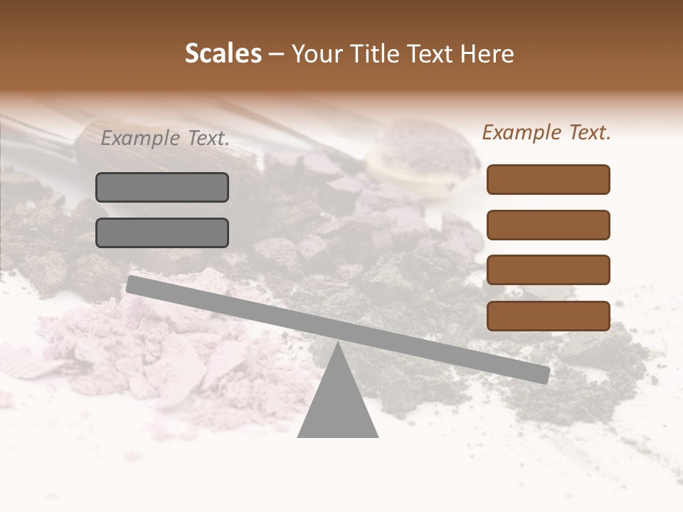 Look Pink Brush PowerPoint Template