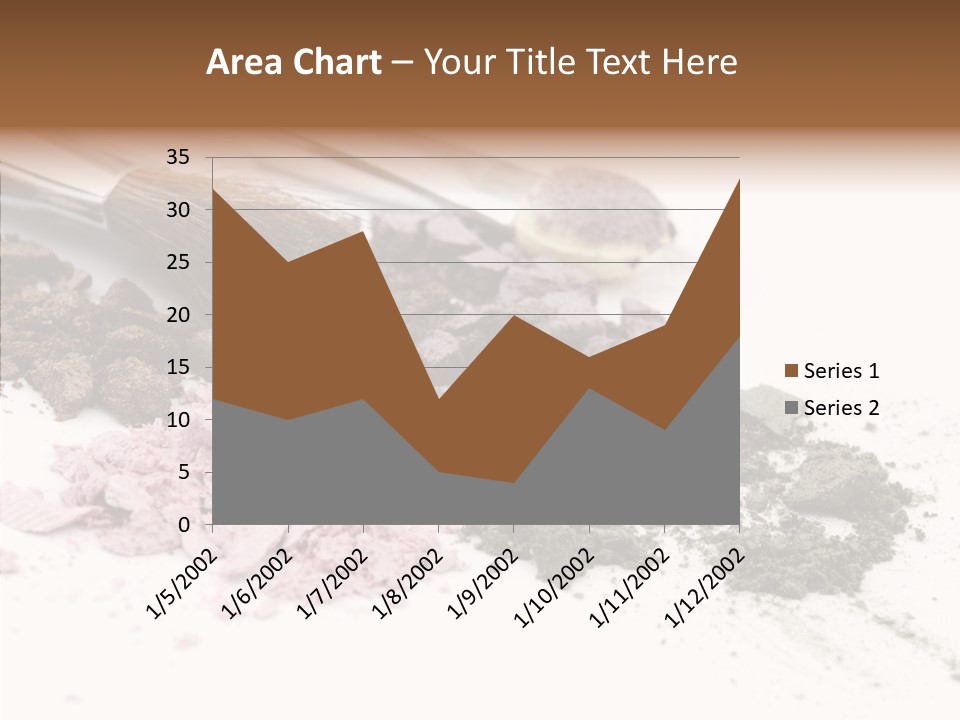 Look Pink Brush PowerPoint Template