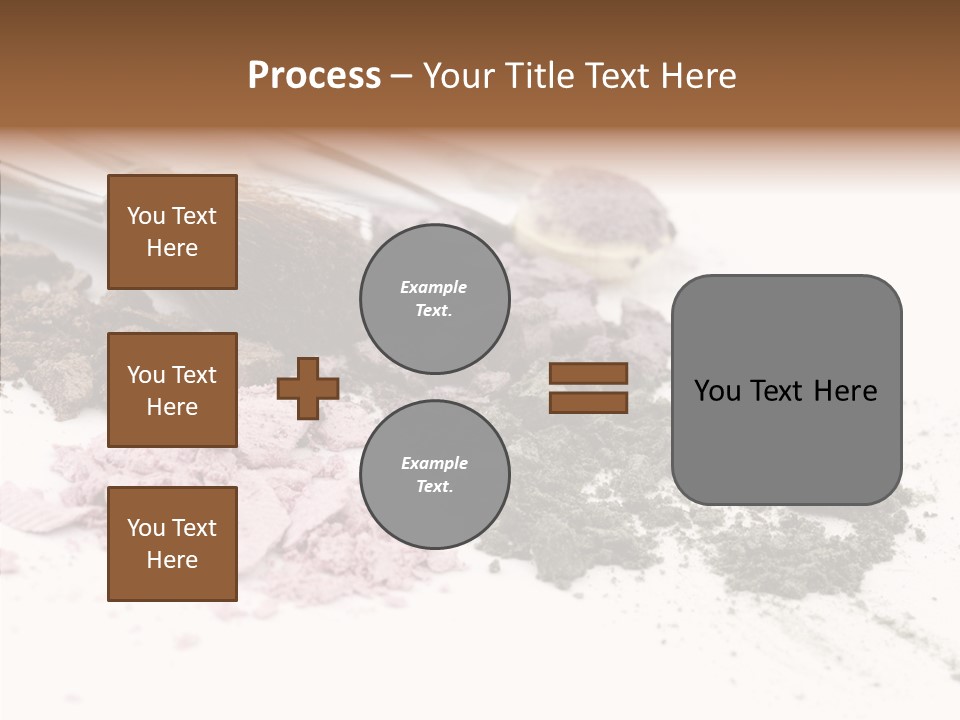 Look Pink Brush PowerPoint Template