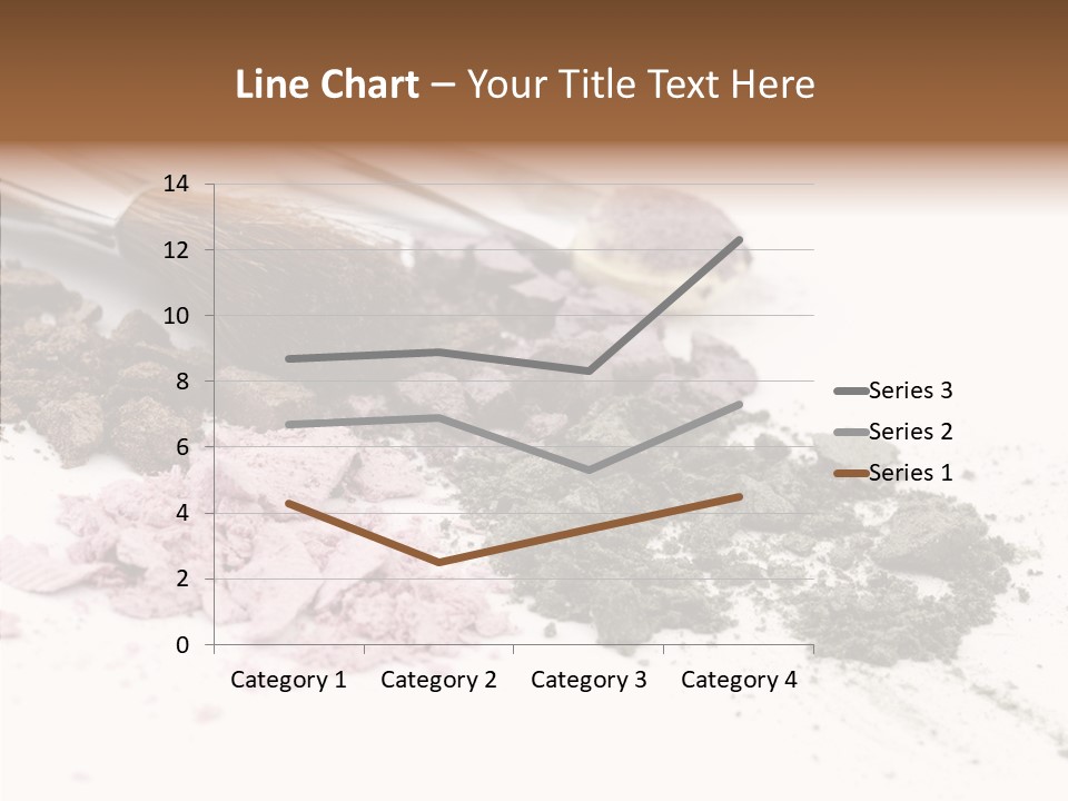 Look Pink Brush PowerPoint Template