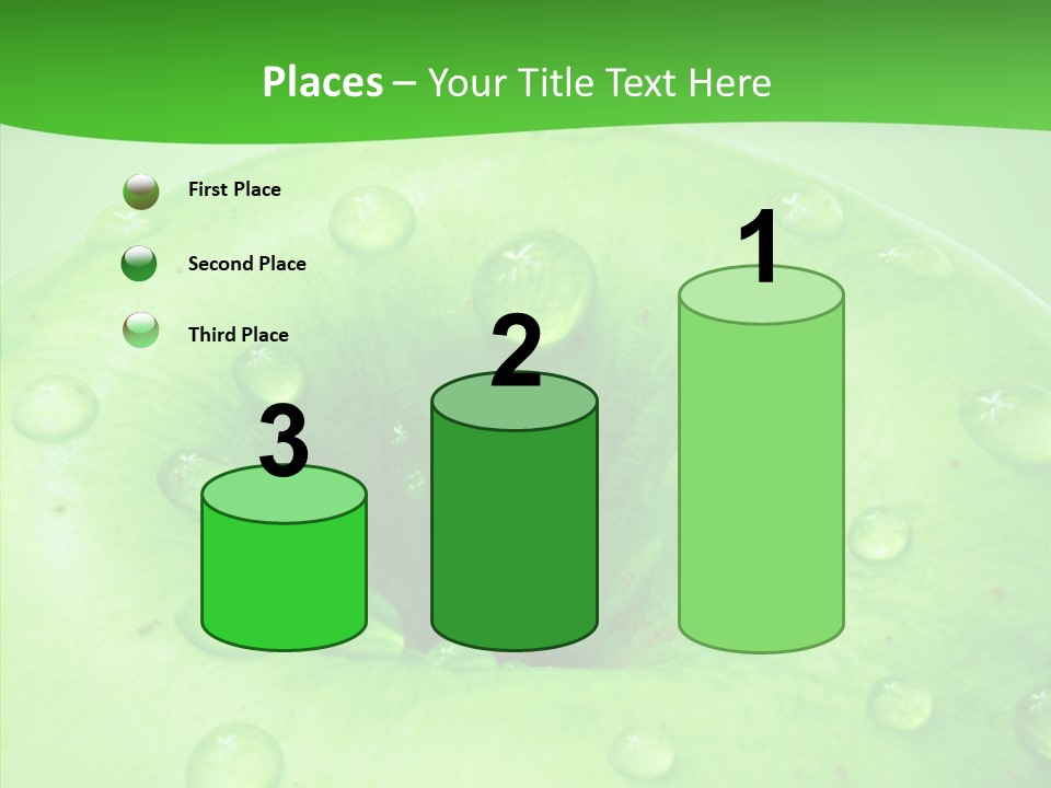 Refreshment Healthy Colored PowerPoint Template