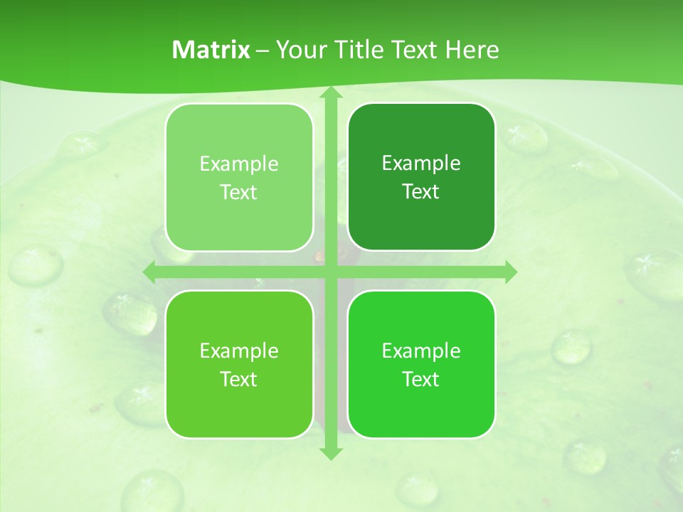 Refreshment Healthy Colored PowerPoint Template