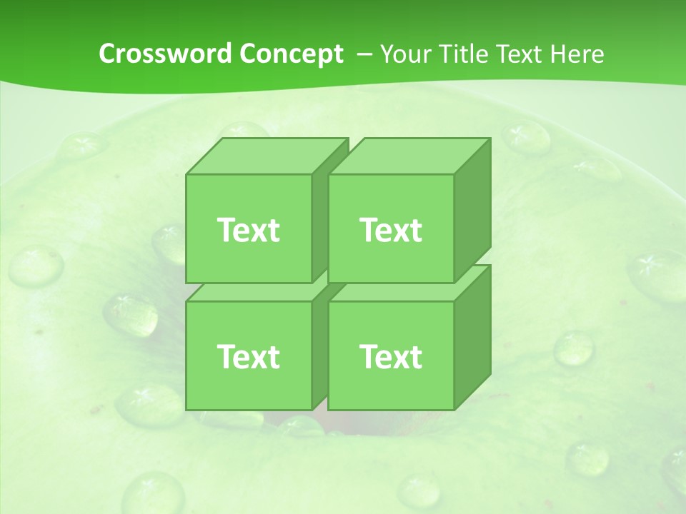 Refreshment Healthy Colored PowerPoint Template