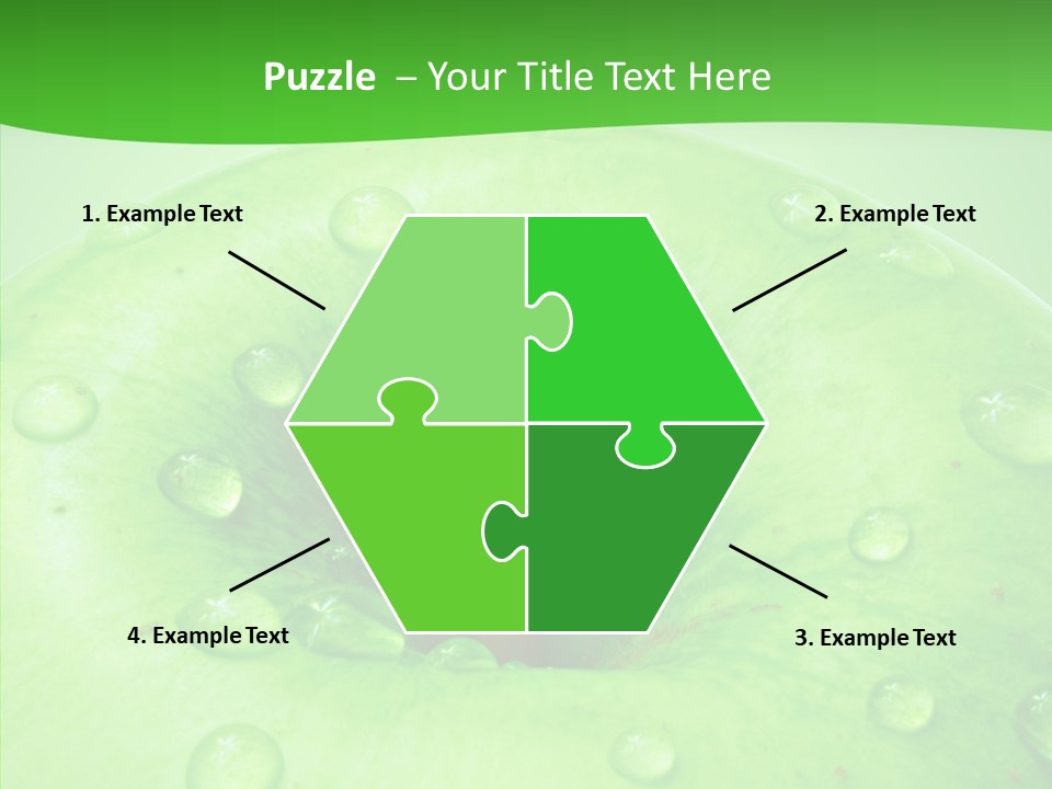 Refreshment Healthy Colored PowerPoint Template