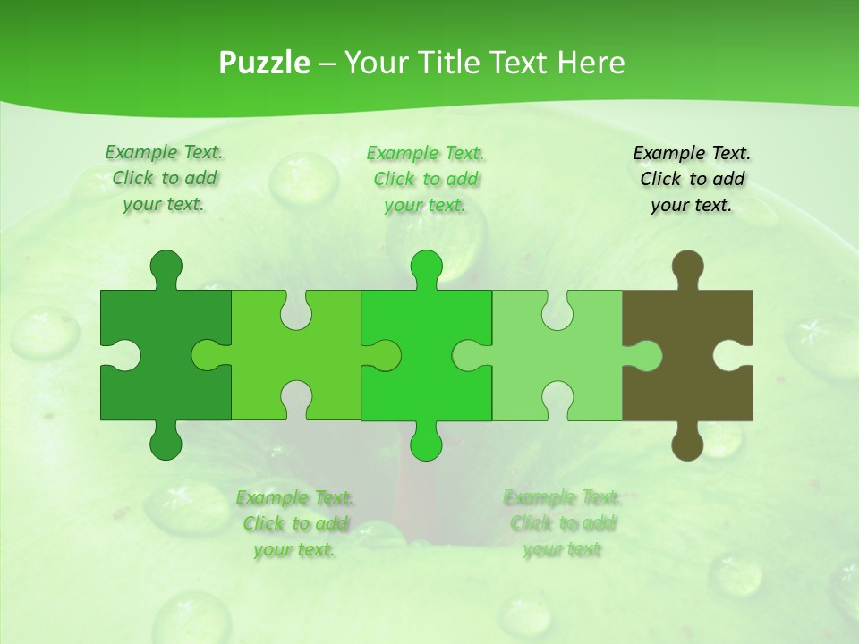 Refreshment Healthy Colored PowerPoint Template