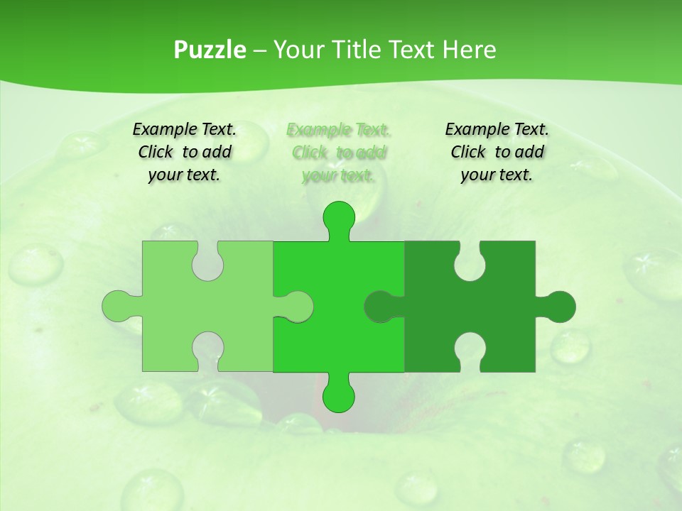 Refreshment Healthy Colored PowerPoint Template