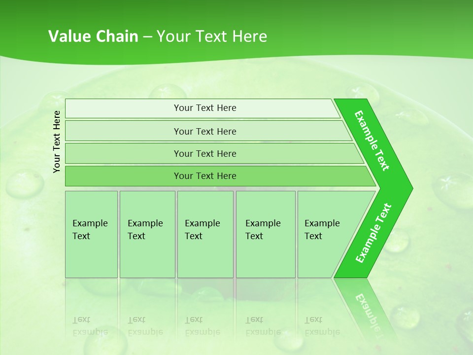 Refreshment Healthy Colored PowerPoint Template