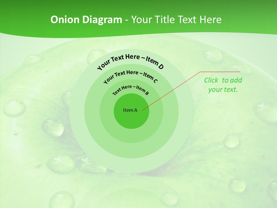 Refreshment Healthy Colored PowerPoint Template