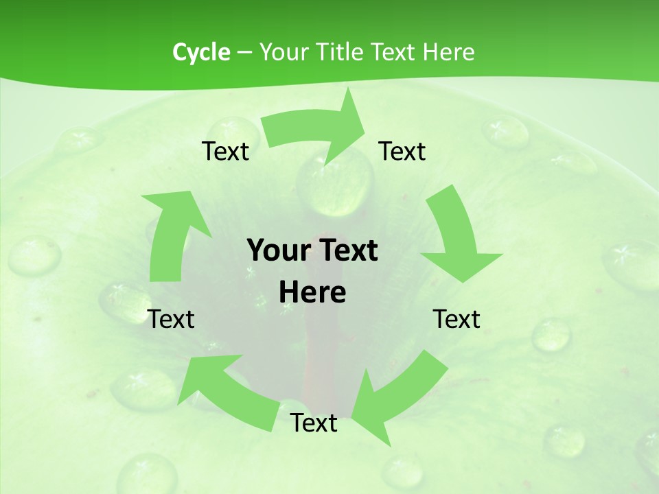 Refreshment Healthy Colored PowerPoint Template