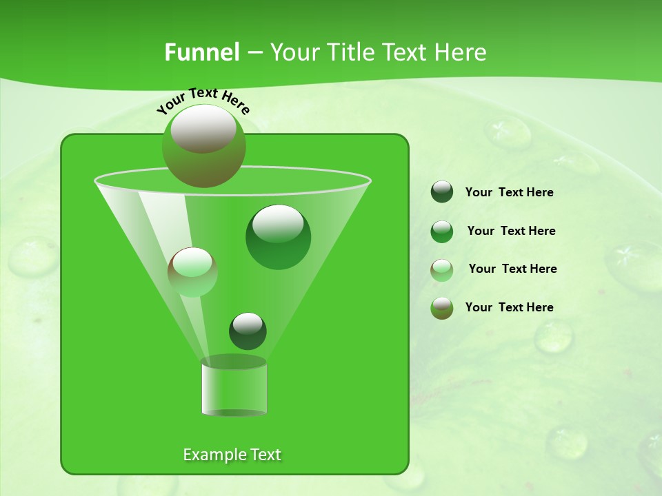 Refreshment Healthy Colored PowerPoint Template