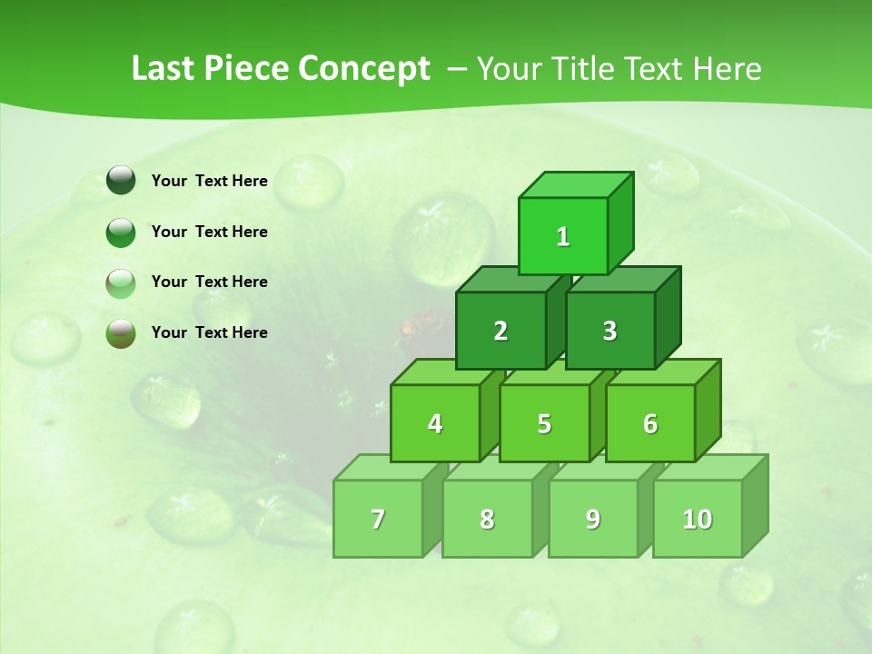 Refreshment Healthy Colored PowerPoint Template