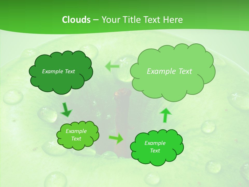 Refreshment Healthy Colored PowerPoint Template