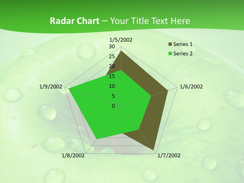 Refreshment Healthy Colored PowerPoint Template