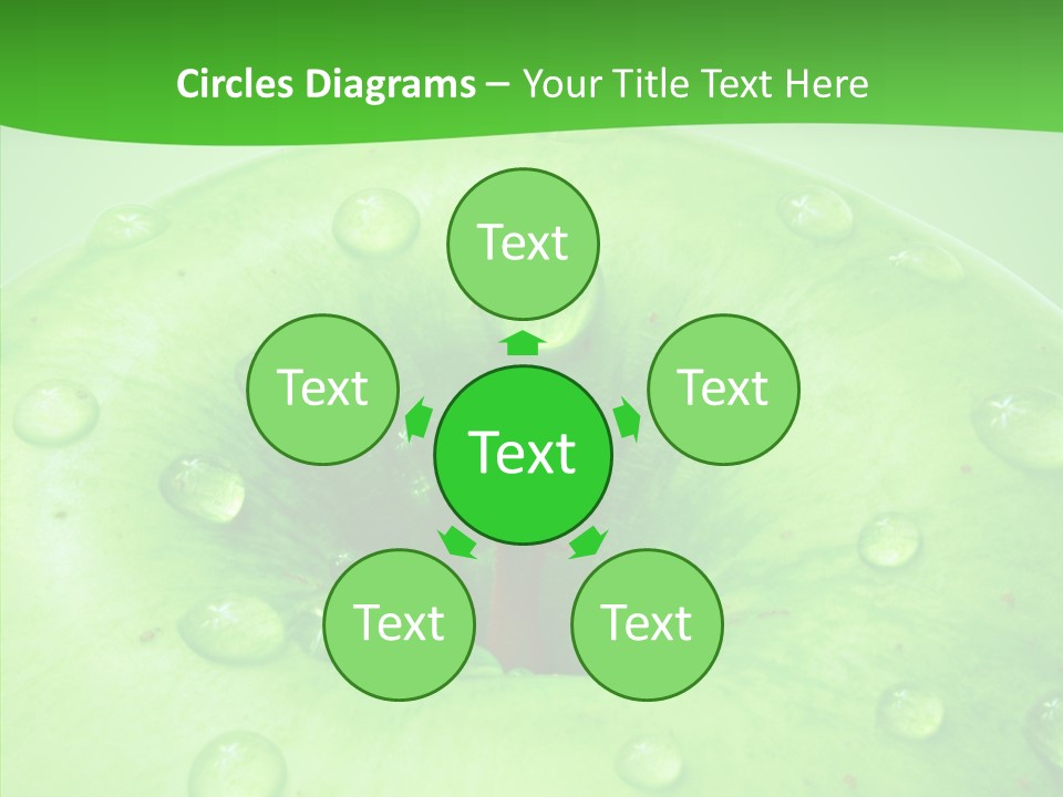 Refreshment Healthy Colored PowerPoint Template