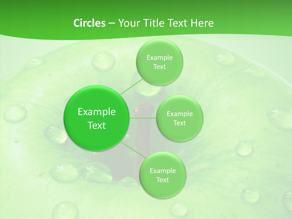 Refreshment Healthy Colored PowerPoint Template