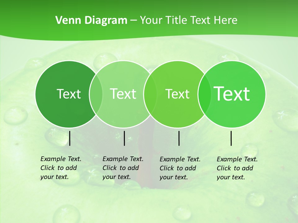 Refreshment Healthy Colored PowerPoint Template