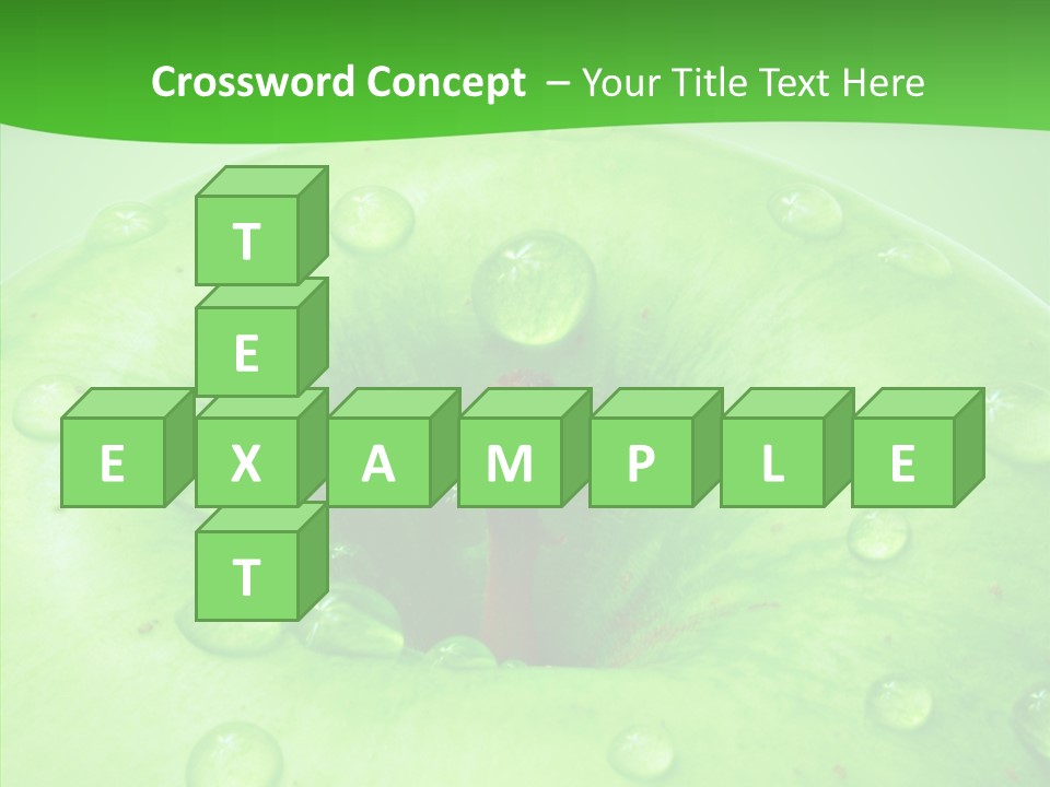 Refreshment Healthy Colored PowerPoint Template