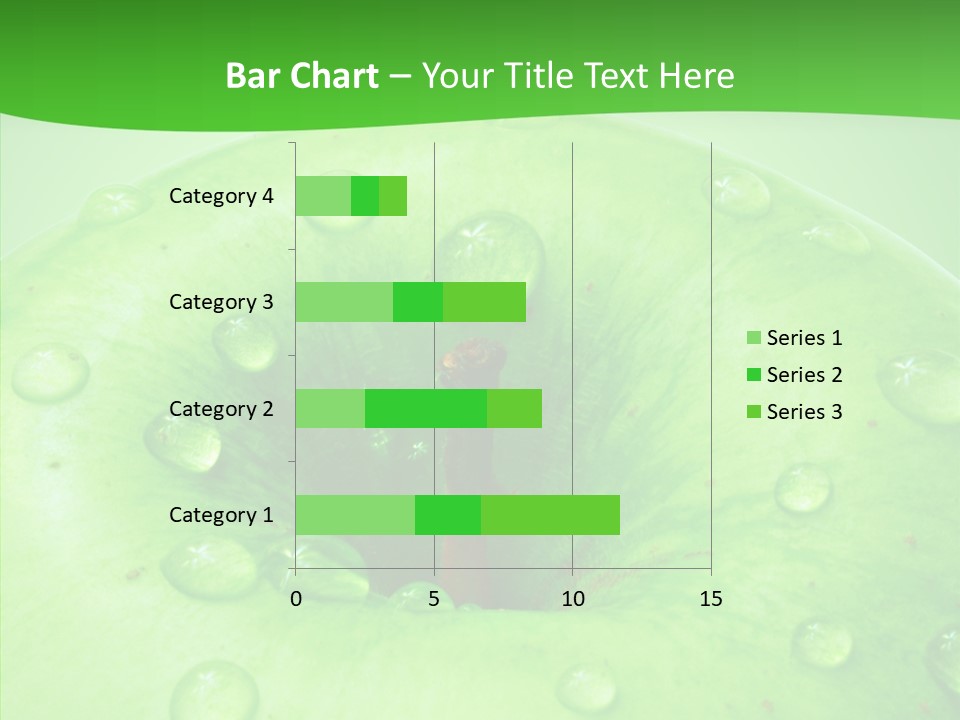 Refreshment Healthy Colored PowerPoint Template