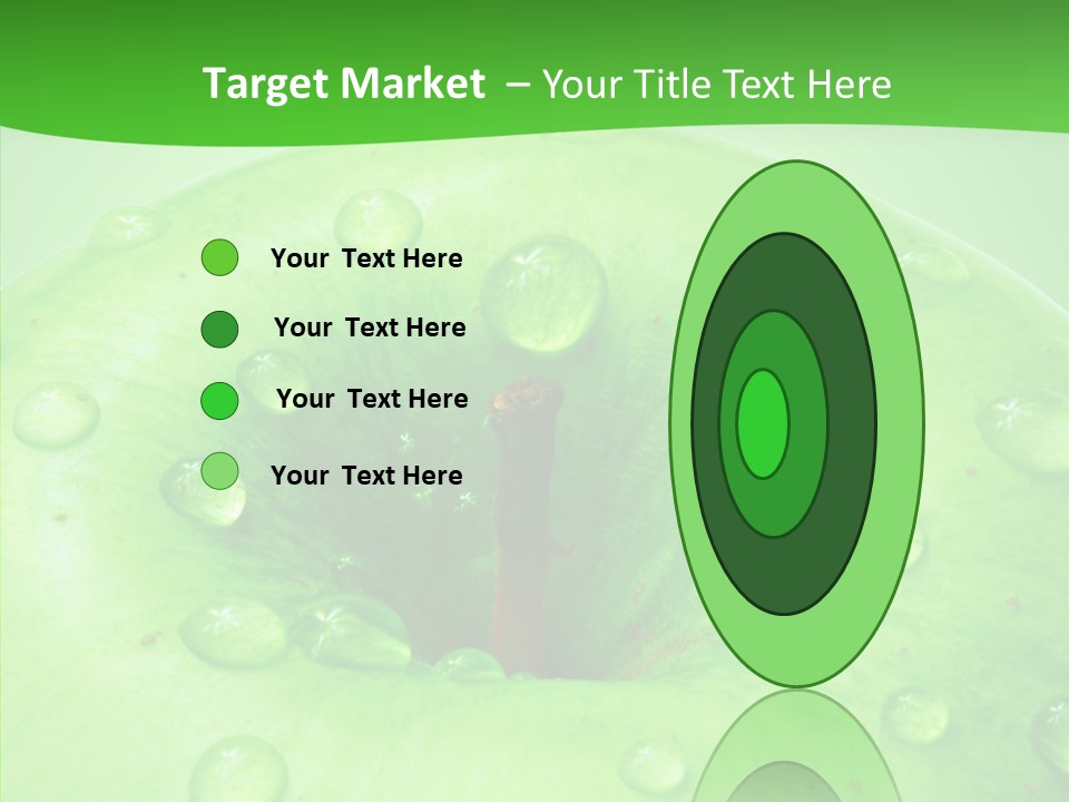 Refreshment Healthy Colored PowerPoint Template