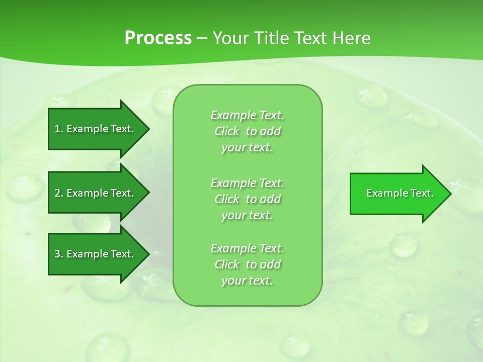 Refreshment Healthy Colored PowerPoint Template