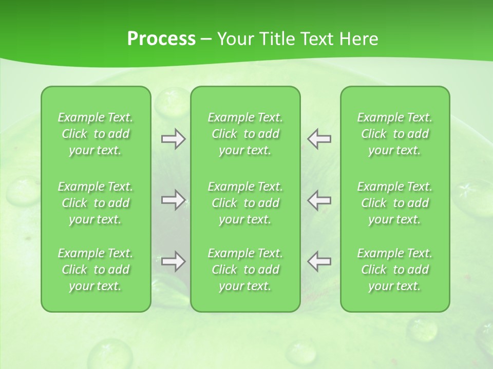 Refreshment Healthy Colored PowerPoint Template