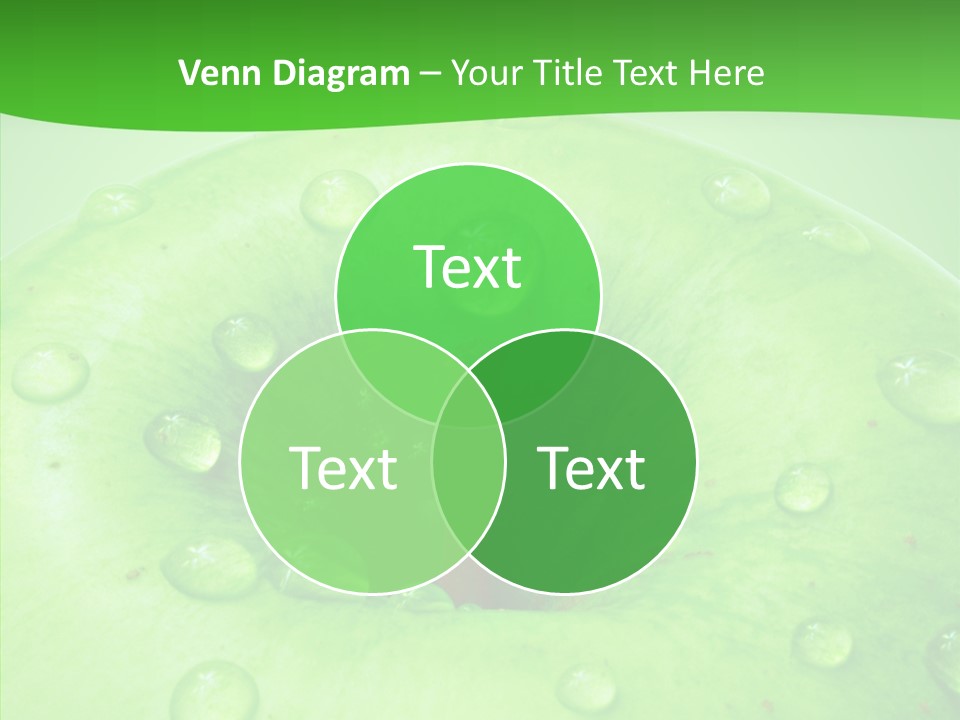 Refreshment Healthy Colored PowerPoint Template