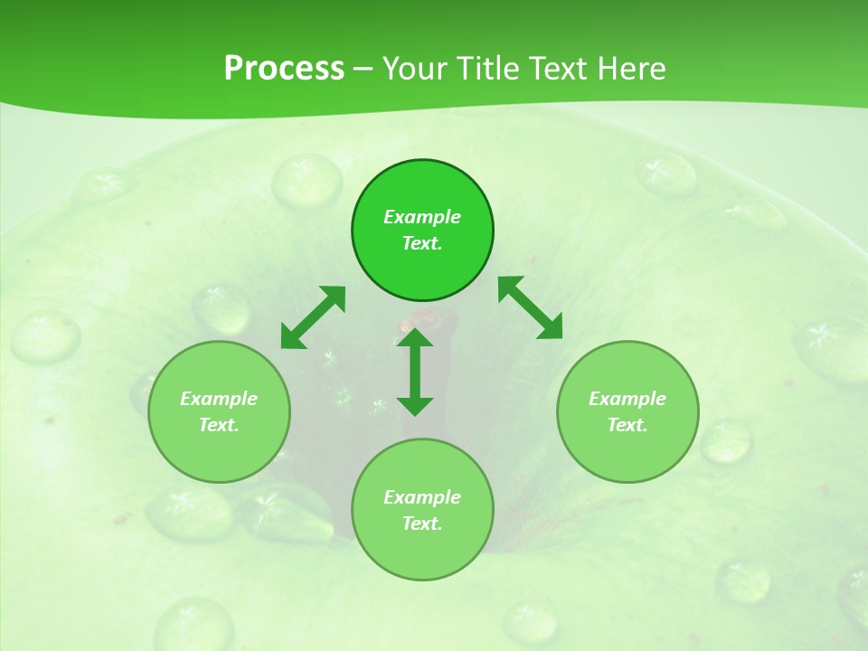 Refreshment Healthy Colored PowerPoint Template