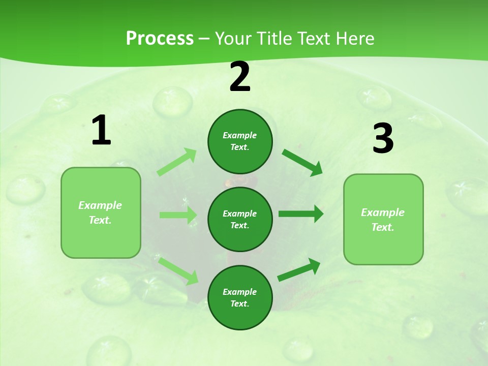 Refreshment Healthy Colored PowerPoint Template