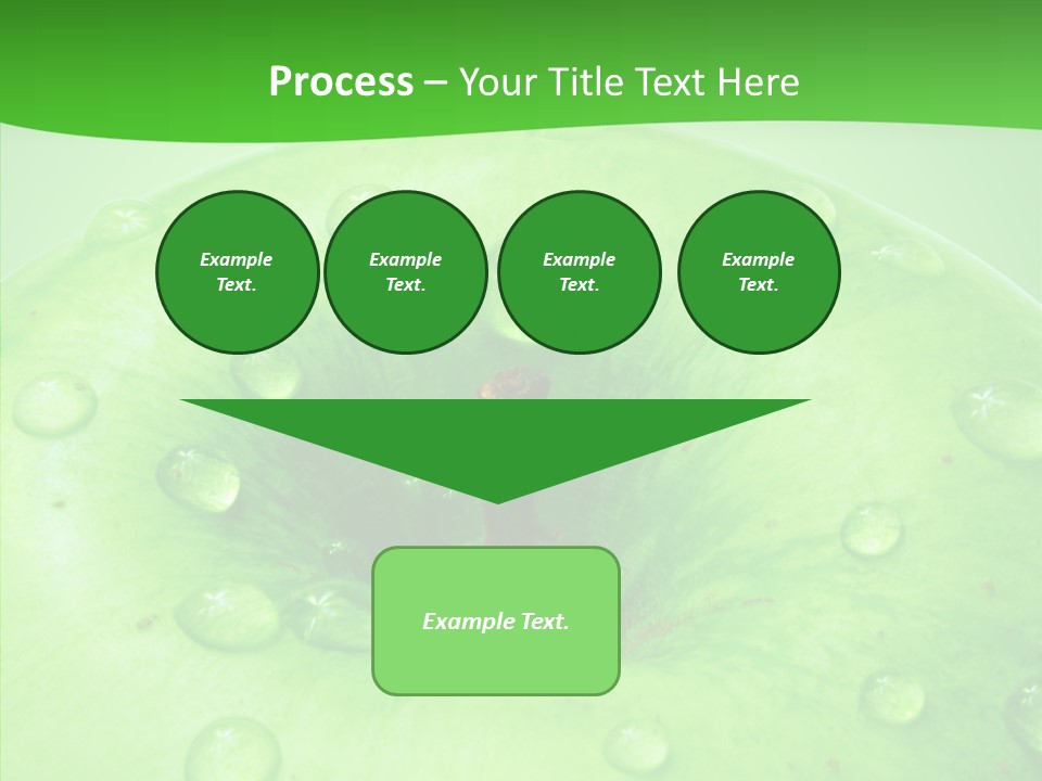 Refreshment Healthy Colored PowerPoint Template