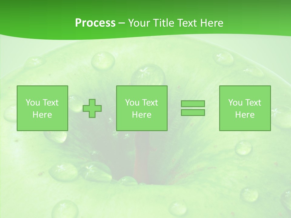 Refreshment Healthy Colored PowerPoint Template