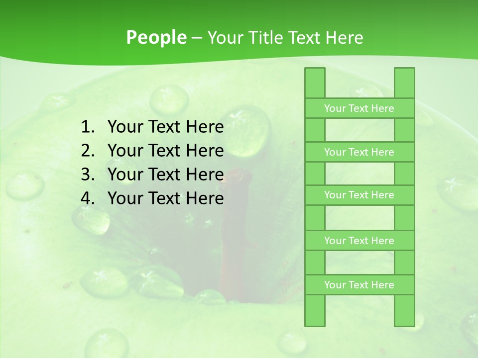 Refreshment Healthy Colored PowerPoint Template